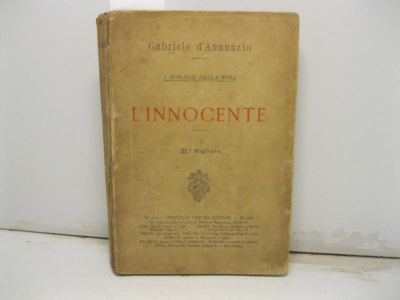 L'innocente. 21° migliaio.